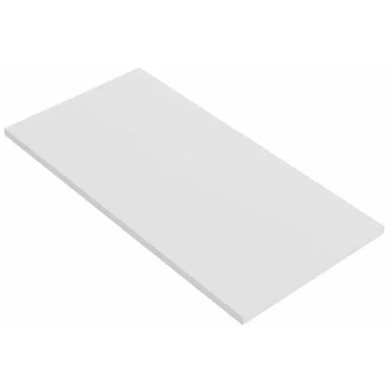 Mensola in melaminico bianca 100x50x1,8 cm