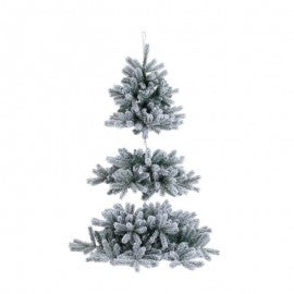 Sapin de Noël enneigé suspendu FIEMME h150 cm