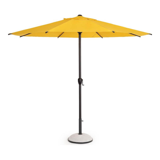 Parasol Rio avec joint de 3 mètres Anthracite et Mimosa