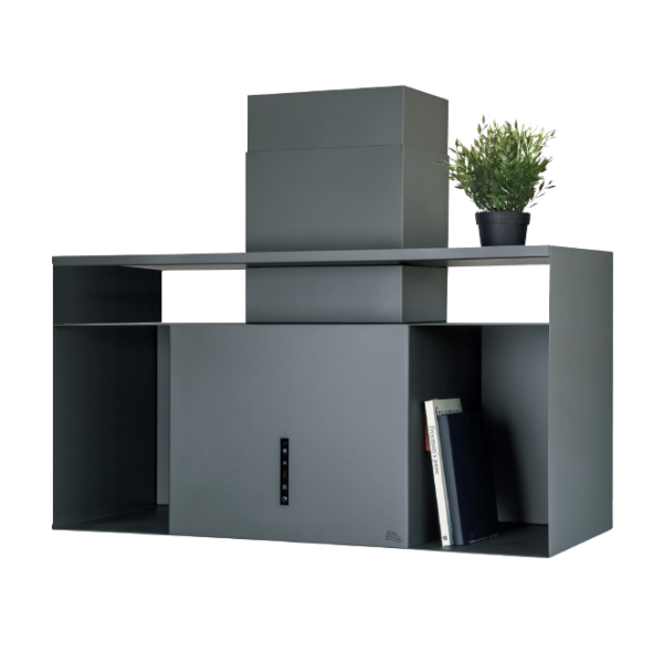 Hotte aspirante URBAN SPACE en inox bruni 90 cm