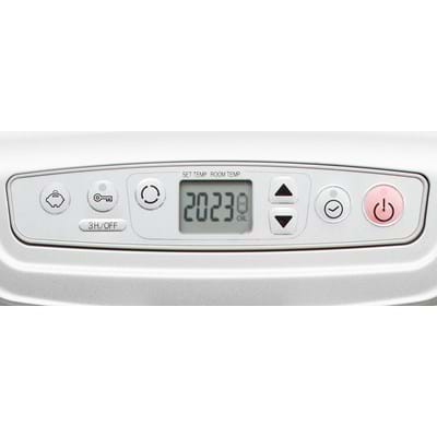 Poêle Laser SRE 3531 TC 2 Argent 3,1 kW Programmable 24h Jusqu'à 120 m³