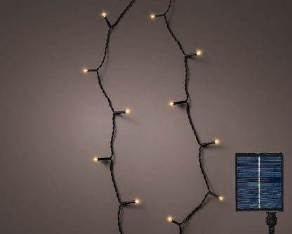 Lampe solaire décorative à effet clignotant 8 fonctions 1800 cm