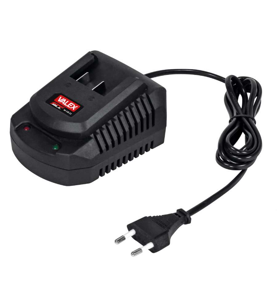 Valex Chargeur de batterie de rechange 18 V pour perceuse-visseuse au lithium 1,5-2,0 Ah (chargeur de batterie 18 V)