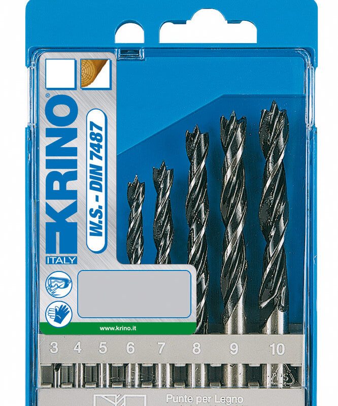 Forets à bois - Série 8 pièces