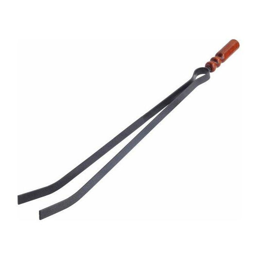 Impugnatura in legno tornito grigio 20x3 cm