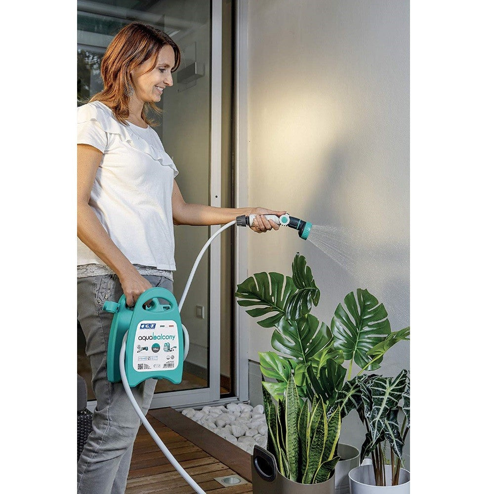 Kit selle porte tuyau Aquabalcony bleu clair