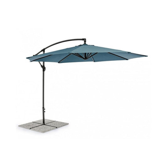 Parasol Octogonal PalmBeach Ø300xH230 cm - Blanc/Anthracite