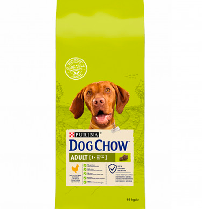 TONUS DOG CHOW Croquettes pour Chien Adulte au Poulet