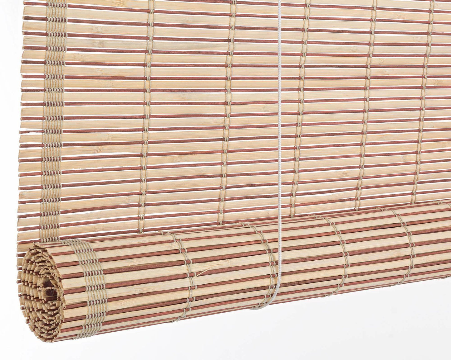 Rideau décoratif Nizza marron 150x260h en bambou et bois