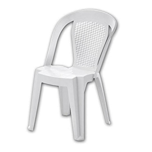 Fauteuil de jardin Sofia Bistrot blanc Dimaplast
