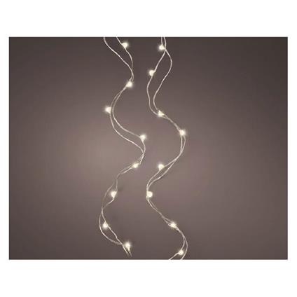 Éclairage de Noël 495 Cm 10 LED Lumière Chaude