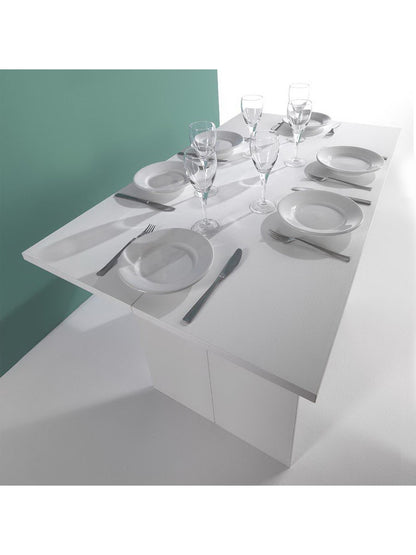 Table Console Extensible Oplà Blanche