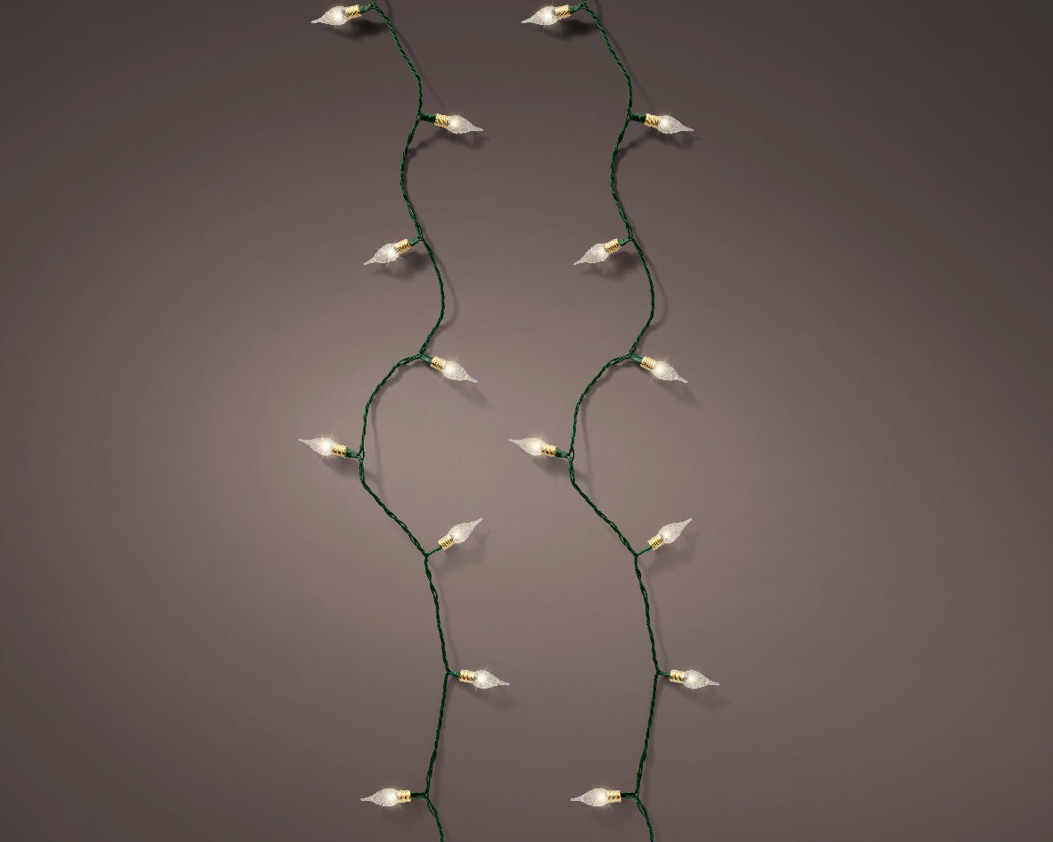 Des lampes vintage LED avec un effet de trémolio à 8