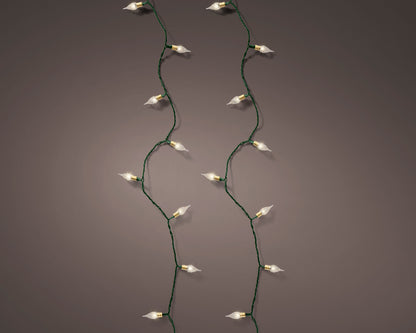 Des lampes vintage LED avec un effet de trémolio à 8