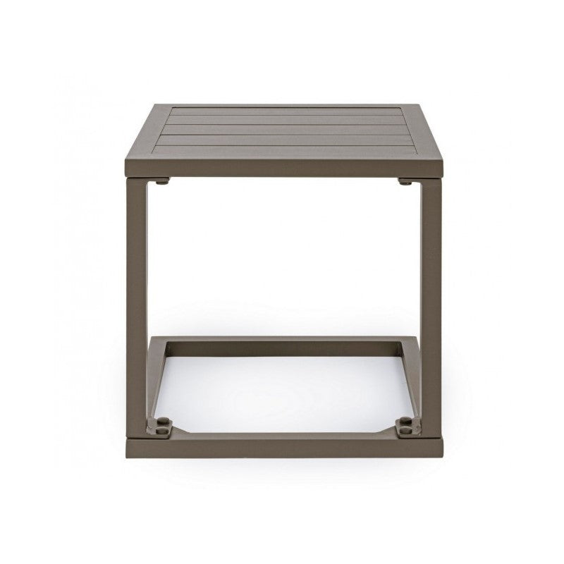 Table basse d'extérieur en aluminium HILDE YK14 40x40x h40 cm
