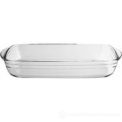 Poêle rectangulaire en verre borosilicate 35×22 cm