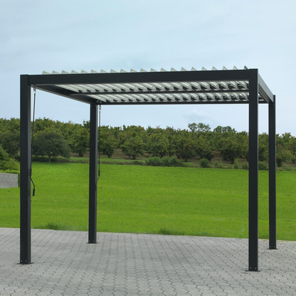 Pergola manuelle en aluminium Tennessee 3x4x2,3