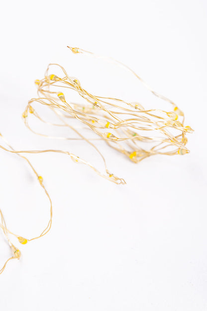 Micro Lumières Led Arg/BC 495Cm 100L