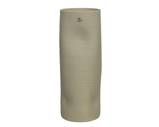 Vase en terre cuite sable