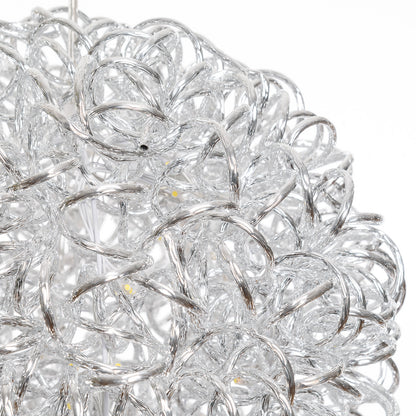 Lumières de Noël ATS Sphère Argentée 100 LED Ø40cm