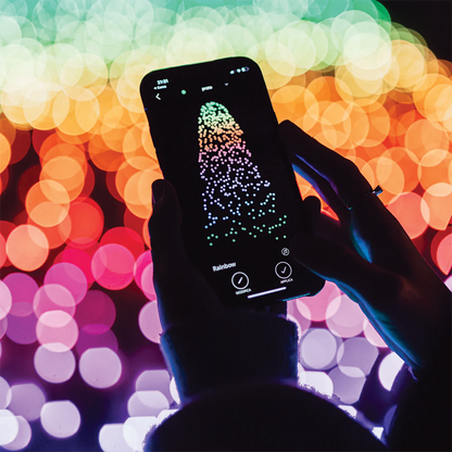 Chaîne Twinkly RGB + LED blanches 48 mètres 600 LED