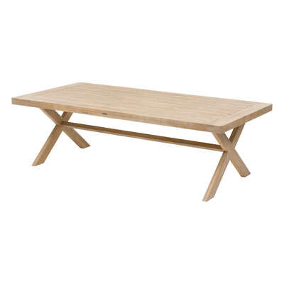 Table Xenia 10 places en acacia - L. 250 x P. 120 x H. 76 cm
