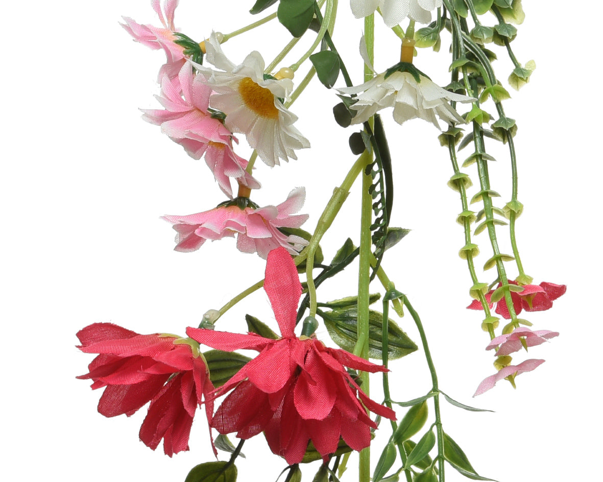 Guirlande en polyester en 2 couleurs assorties