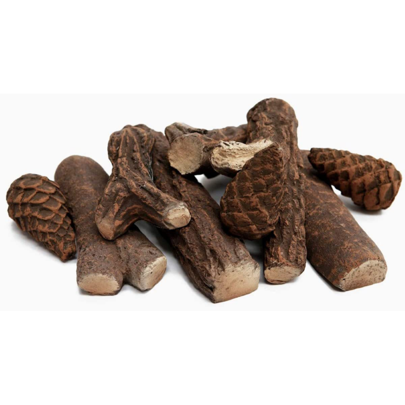 Bois décoratif pour cheminée au bioéthanol