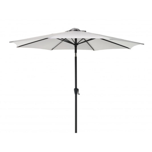 Parasol Octogonal PalmBeach Ø300xH230 cm - Blanc/Anthracite