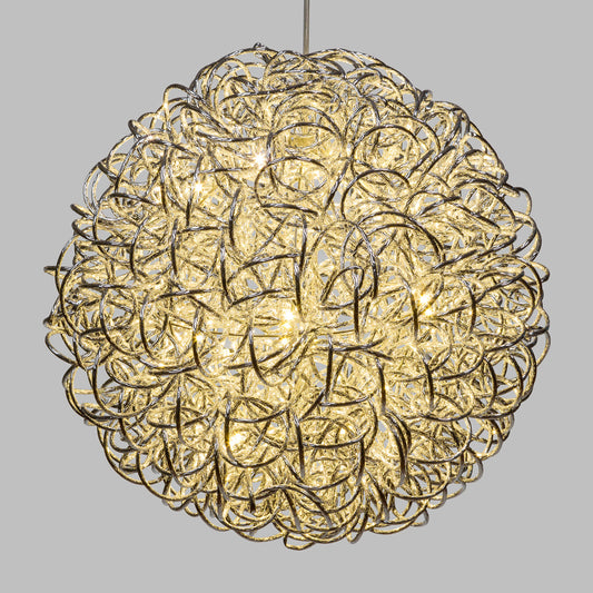 Lumières de Noël ATS Silver Sphère 200 LED Ø50cm