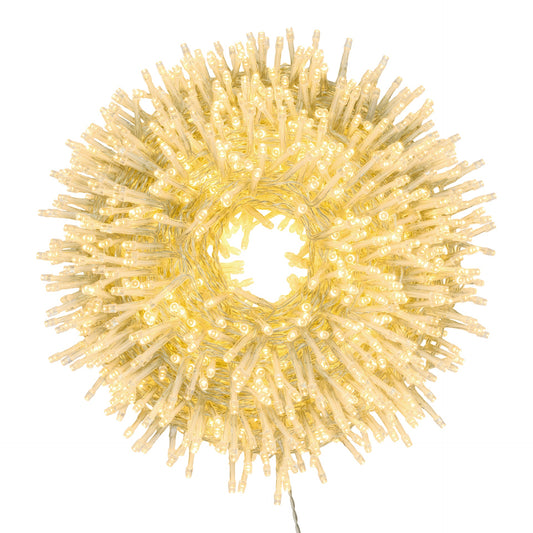 MiniCluster ø6cm XNTL 1500 LED BLANC CHAUD 4+30,5m Lumières de Noël