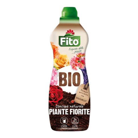 Engrais liquide Biophyto pour géraniums et plantes à fleurs - 1 litre