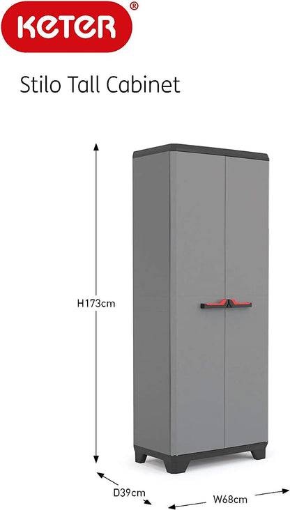 Étagère 1 tiroir + 4 paniers - 26x32x98cm