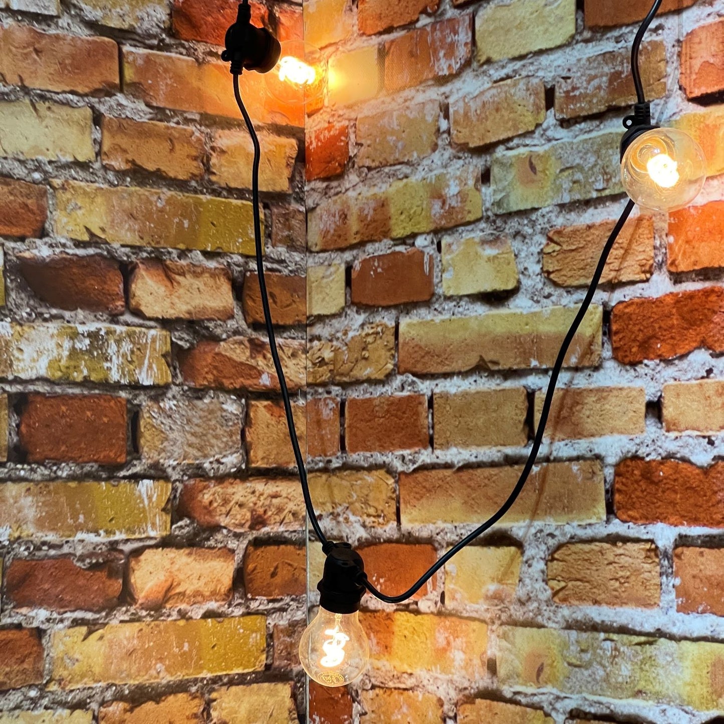 Lumière de fête 36V 10 A60 E27 Filament en spirale LED 4+5m Lumières de Noël