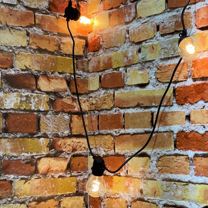 Lumière de fête 36V 10 A60 E27 Filament en spirale LED 4+5m Lumières de Noël