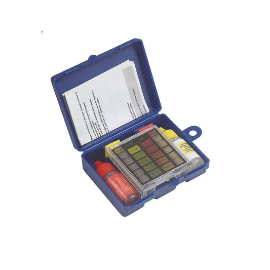 Kit de base pour le contrôle du chlore et du pH en gouttes