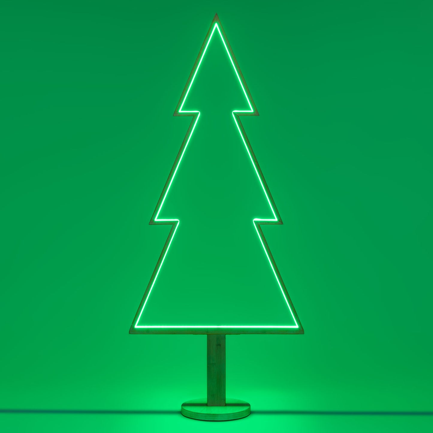 Sapin H170cm SMART RGBWW DLW Lumières de Noël en Bois Blanchi