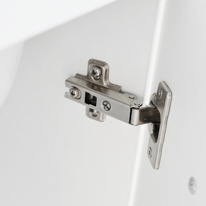 Meuble d'évier en porcelaine blanche modèle Lux