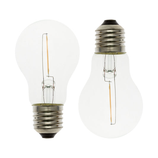 Lot de 2 Lampes de Rechange E27 36V Goutte Ø60mm Lumières de Noël