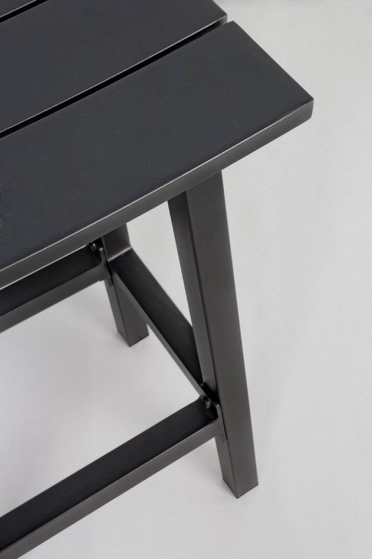 Tabouret Skipper anthracite - Dimensions : 41,8x31x71 cm