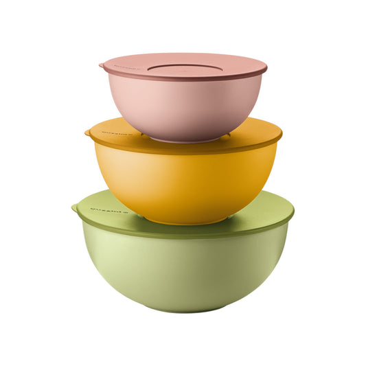 Set 3 contenitori con coperchio Everywhere Bio' food storage