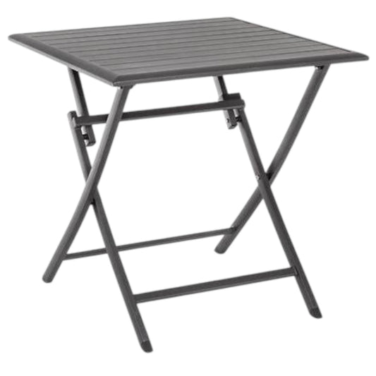 Tavolo pieghevole "Elin" 70x70 cm antracite