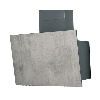 Hotte aspirante ITACA en acier inoxydable argenté 110 cm