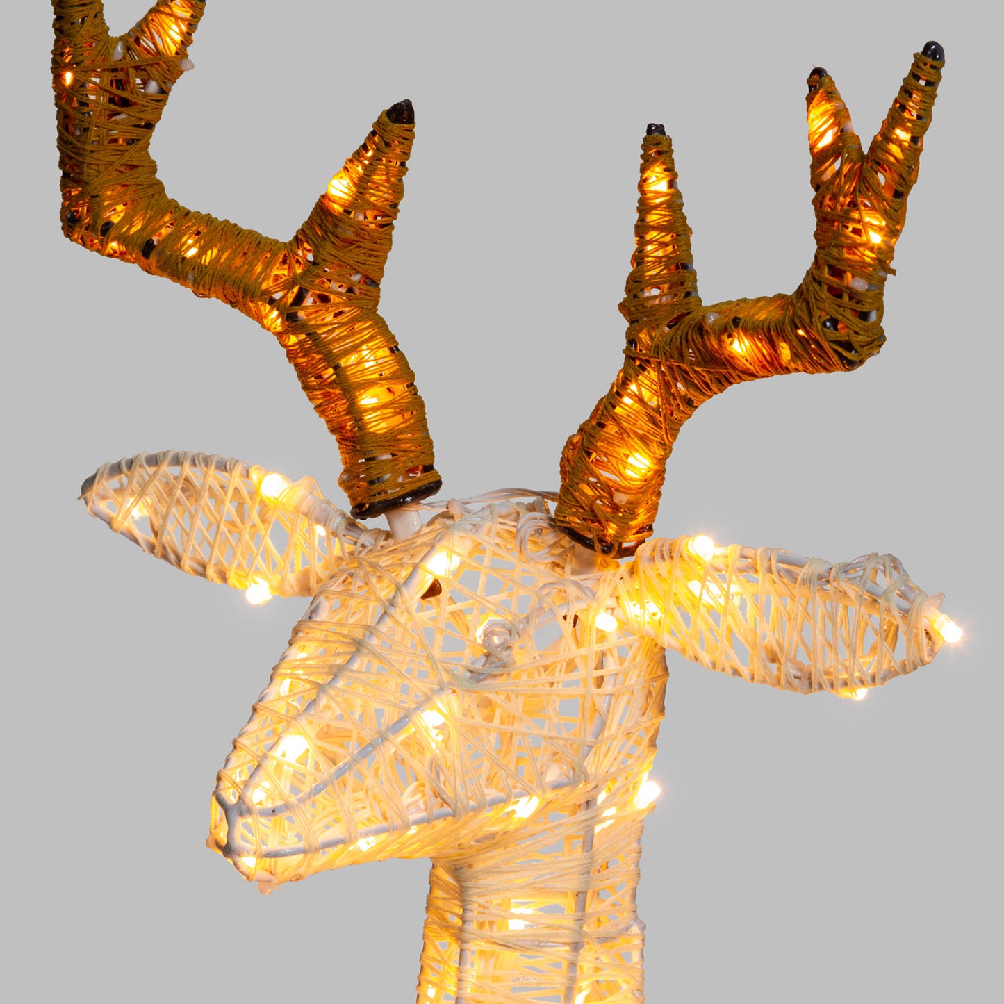 Lumières de Noël Renne 3D H85cm 160 LED Série LHC