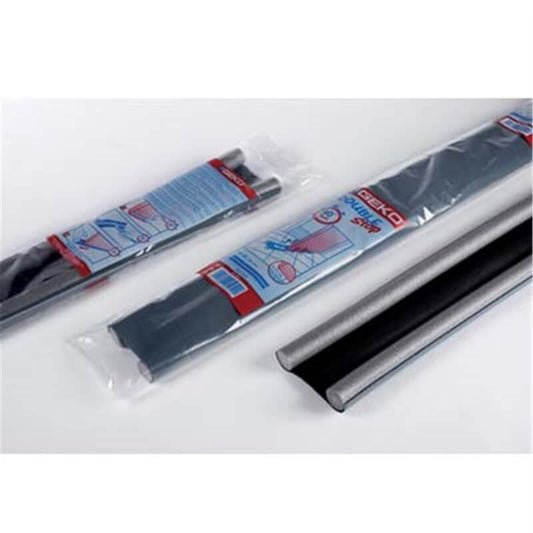 Boudin de porte Geko Double Stop marron 9,5 cm x 2 cm