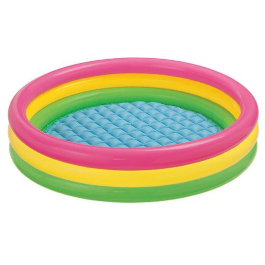 Piscine gonflable 3 anneaux 147x33 cm