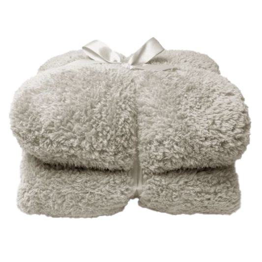 Couverture Teddy Chateau Gris 150x200 cm