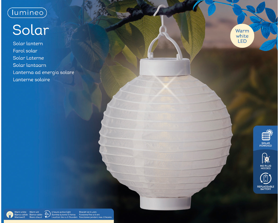 Lanterne solaire en nylon