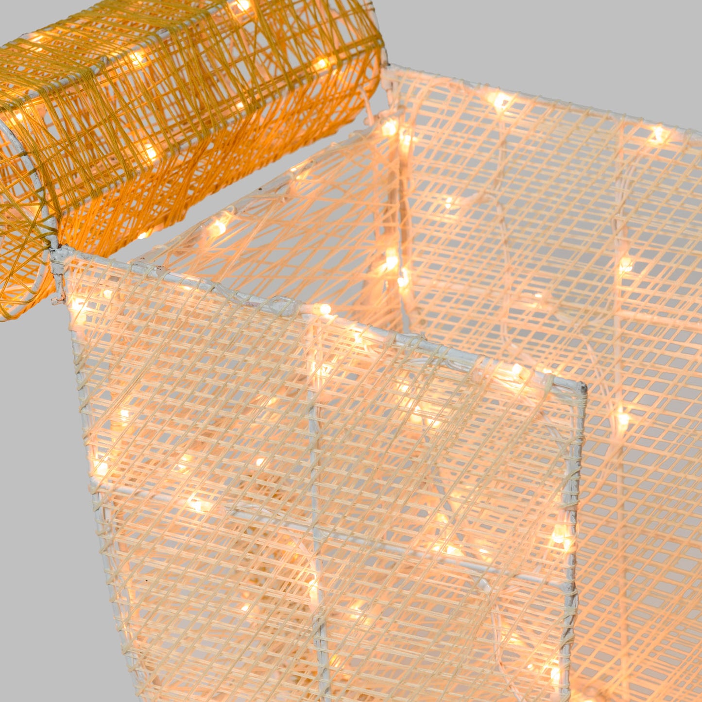 Lumières de Noël Sleigh 3D 77xH54cm 180 LED série LHC