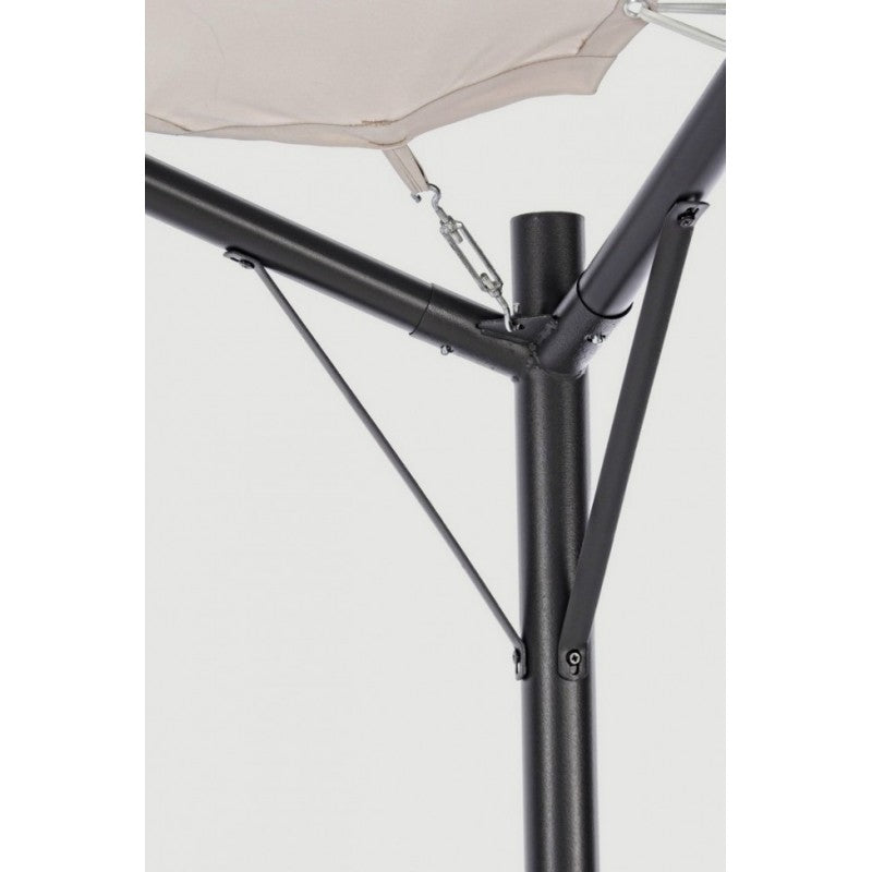 Dôme de Jardin Gazebo 3,5x3,5x2,6 m Anthracite/Gris